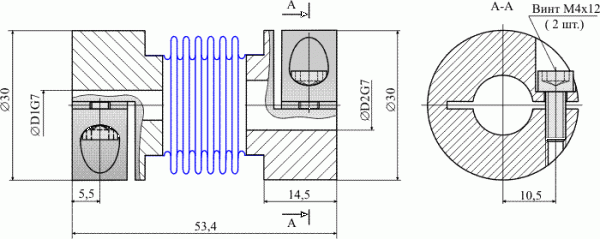 Габаритный чертеж ЛИР-830Б